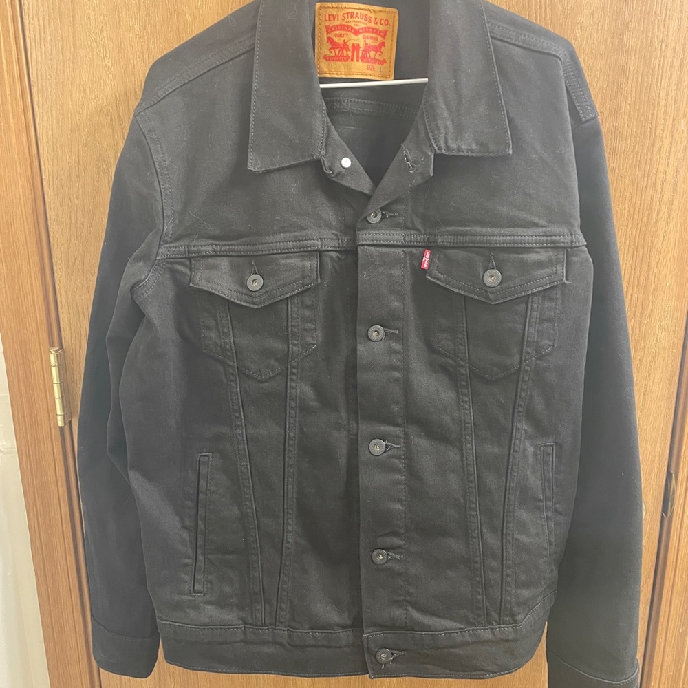 Levi’s denim jacket - Black Large